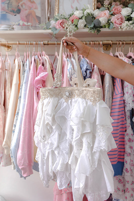 Large Snagbag- Champagne Ivory