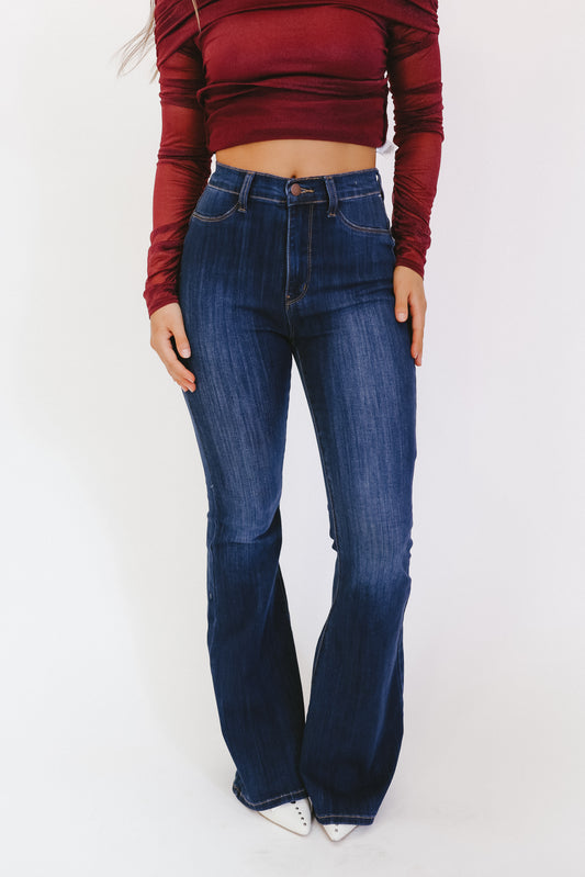Collins Flare Jeans - Dark Wash