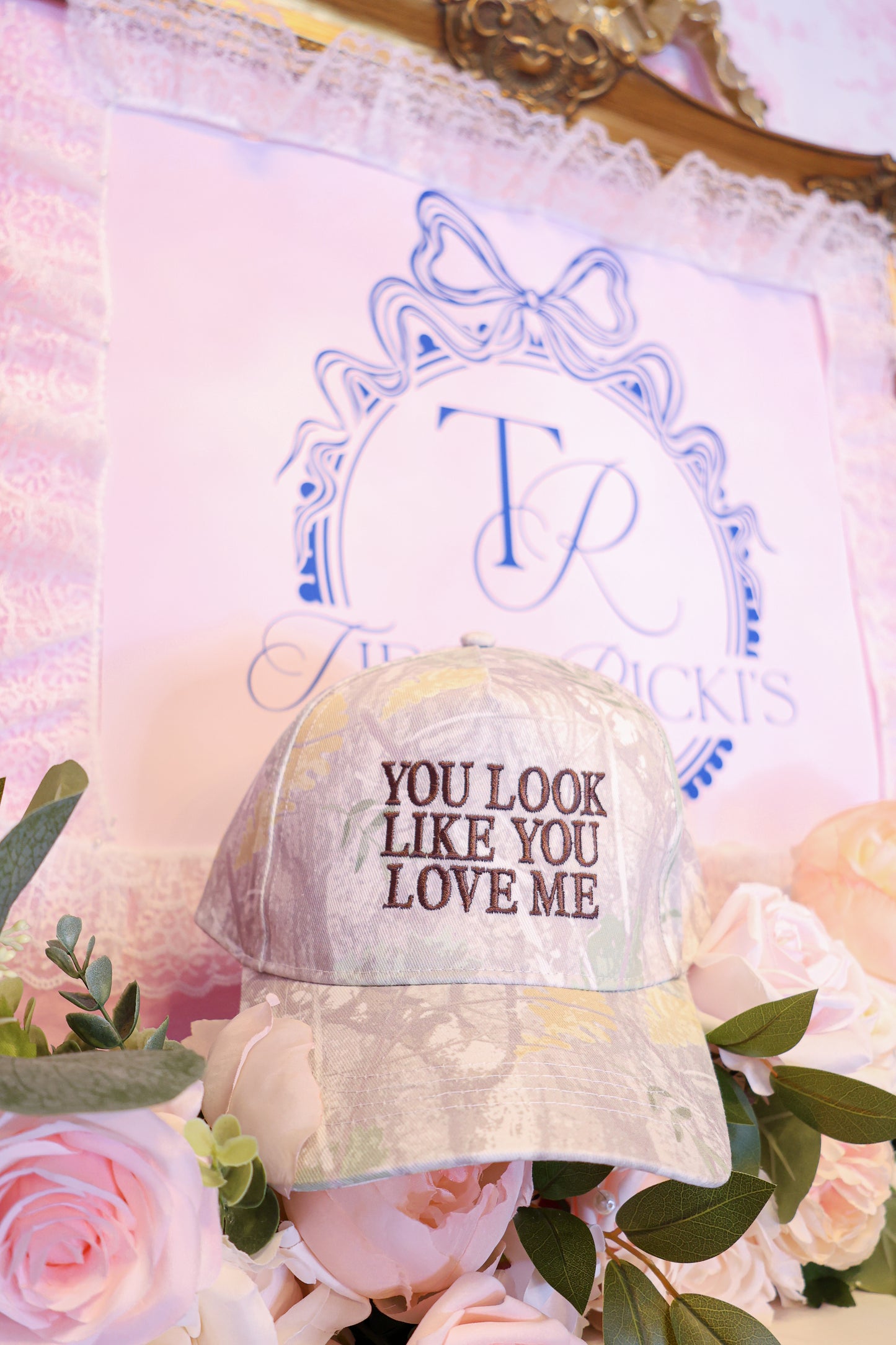 CUSTOM ORDER: You Look Like You Love Me Hat