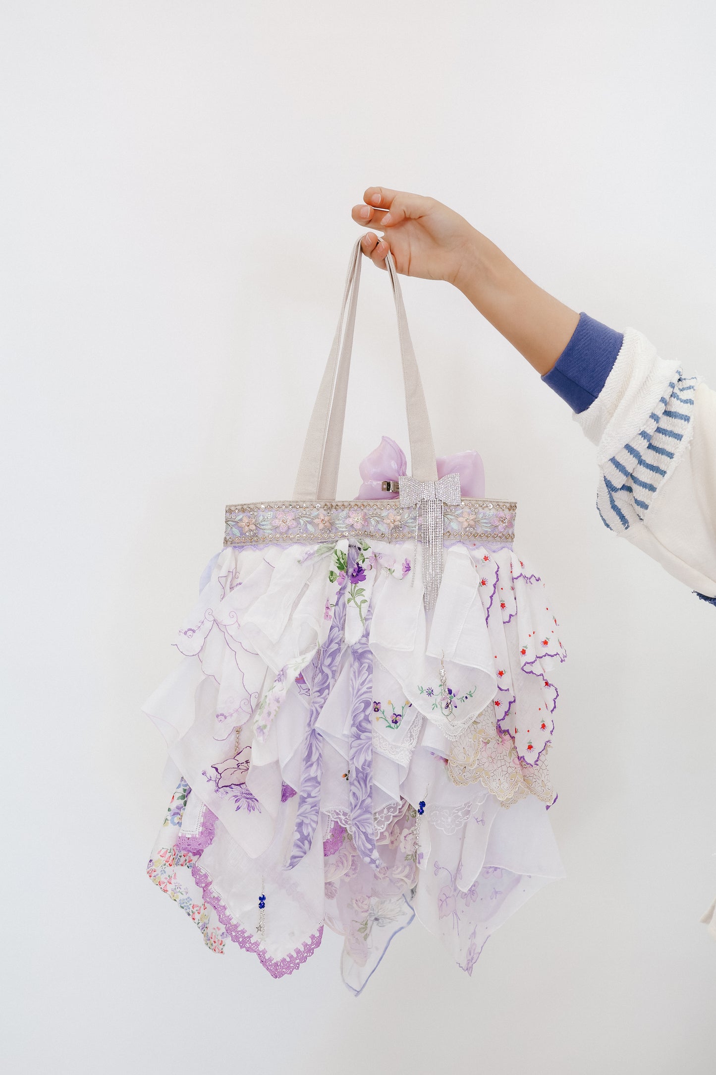 Small Snagbag- Lilac Floral Multi