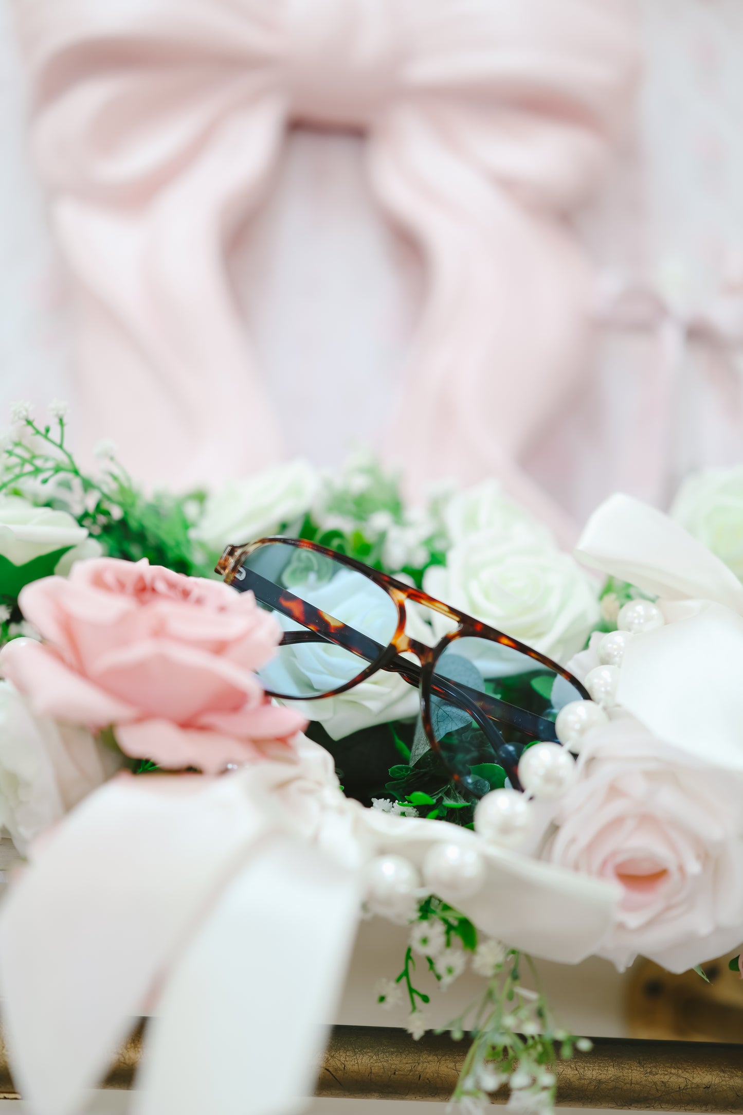Katie Aviator Sunglasses - Tortoise Black