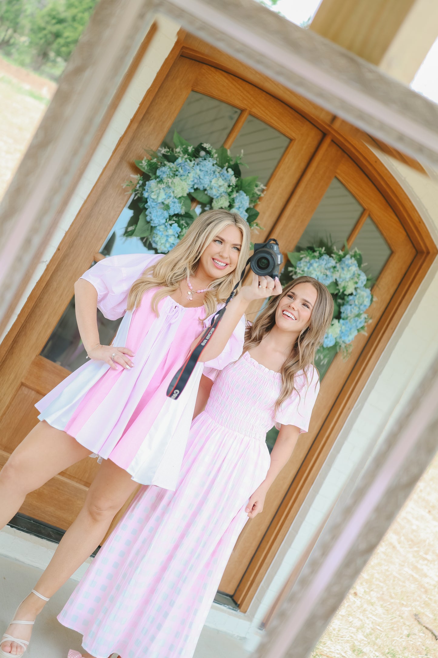 PREORDER (IMMEDIATE SHIP): Hailie Striped Romper - Pink