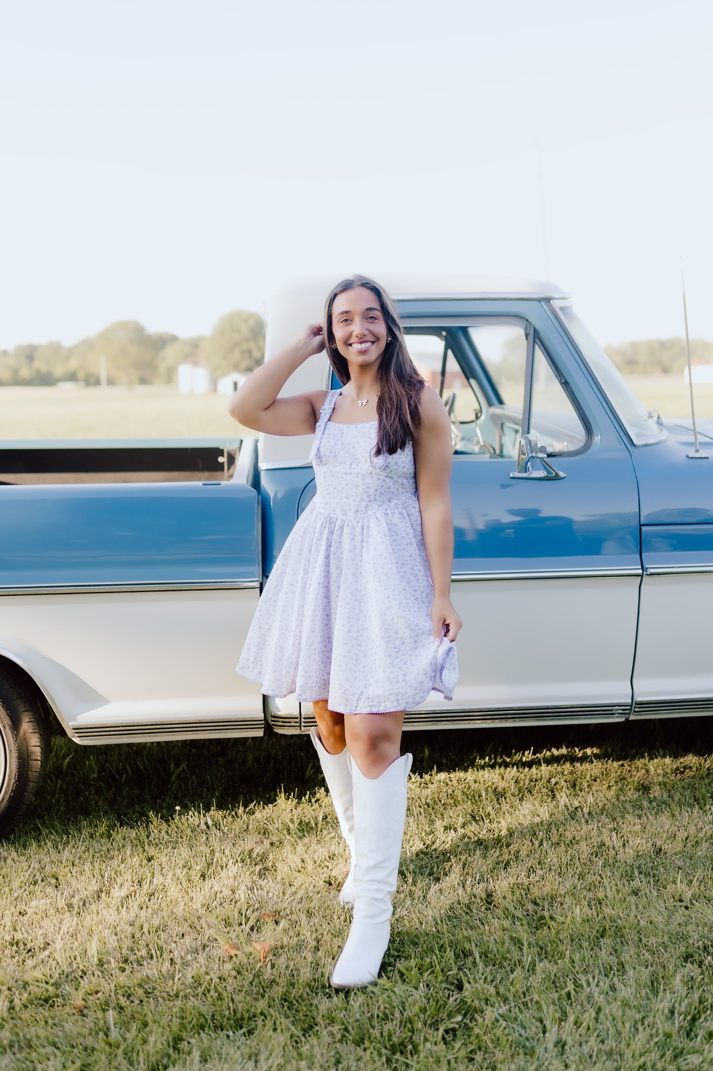 Emery Dress- Lilac