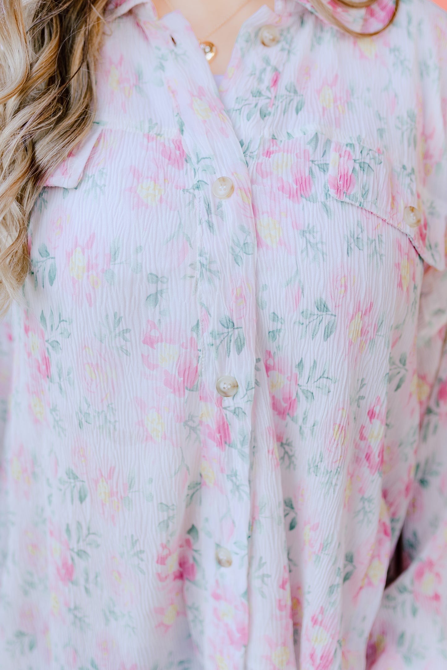 Reagan Top- Blush