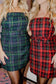 Carrie Plaid Dress - Red