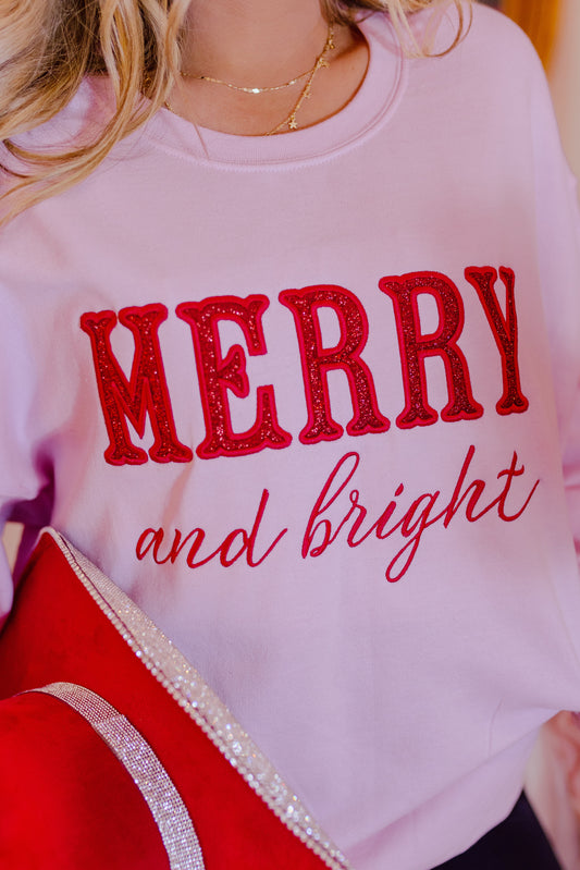 CUSTOM ORDER: Merry and Bright- Baby Pink