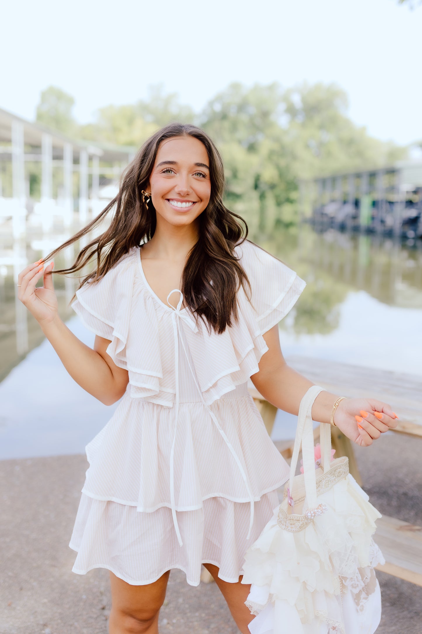 Haley Dress- Taupe