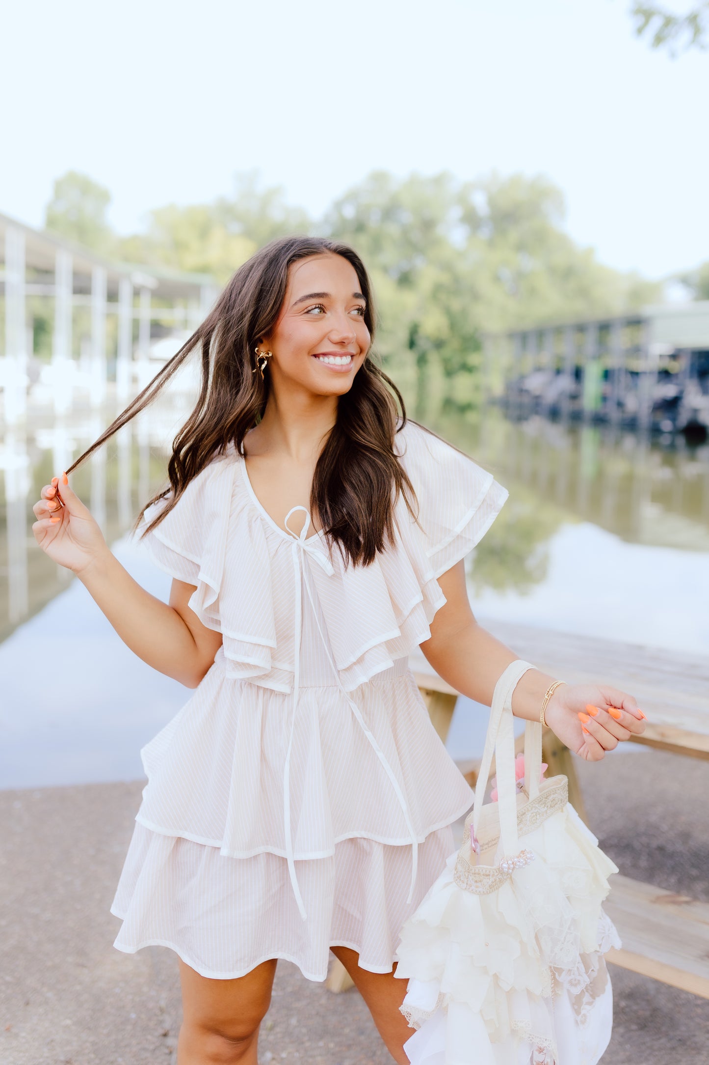 Haley Dress- Taupe