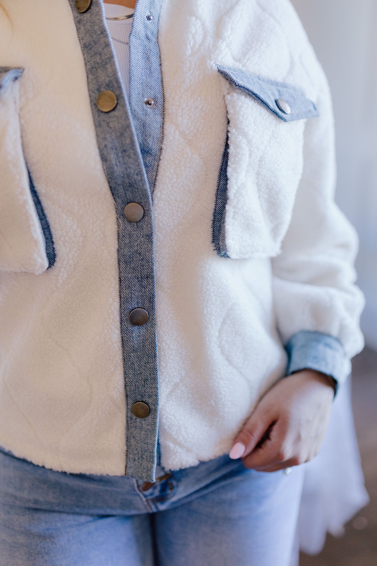 Tatum Jacket- Ivory