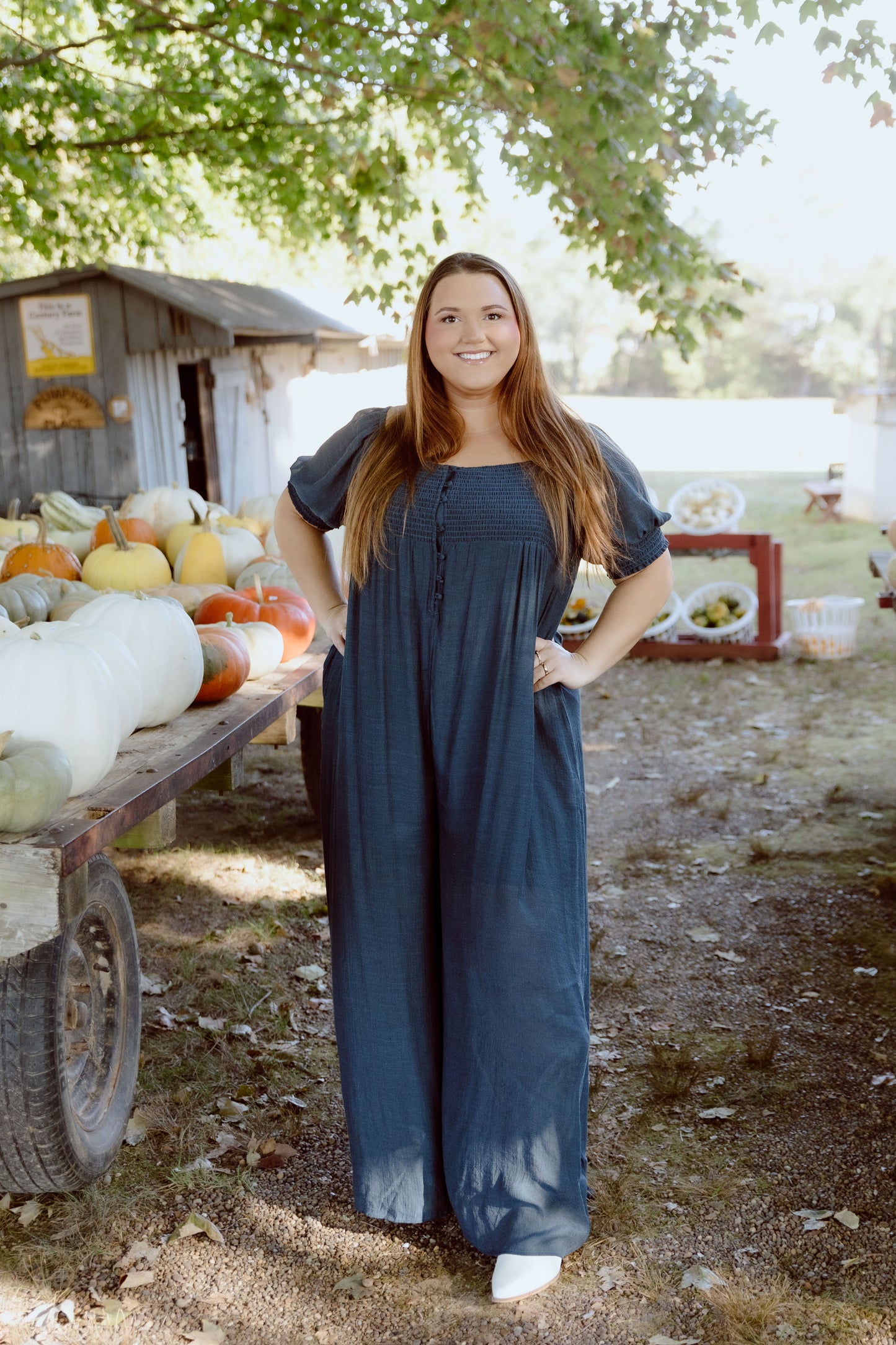 Jaycee Jumpsuit- Navy