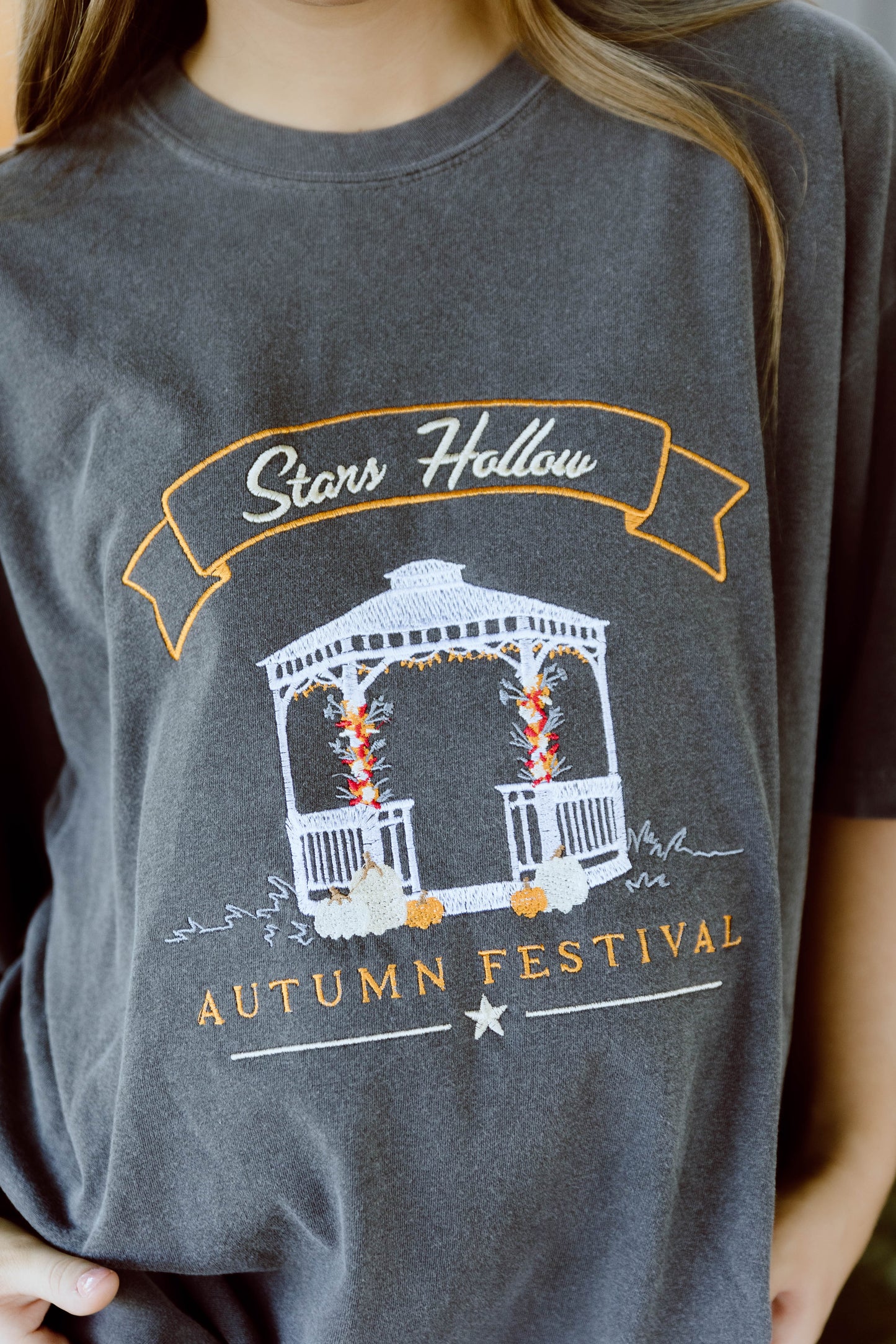 CUSTOM ORDER: SH Autumn Festival Tee- Charcoal