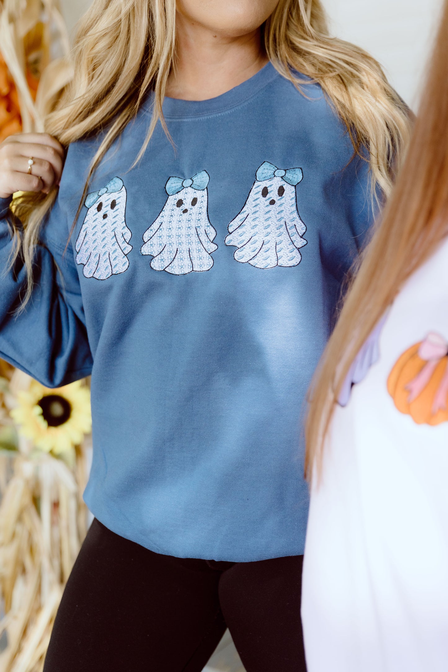 CUSTOM ORDER: Girlie Ghosts- Denim