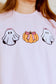 CUSTOM ORDER: Cute But Spooky Sweatshirt- Baby Pink