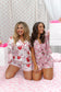 Sweetheart Pajama Set- Pink Multi