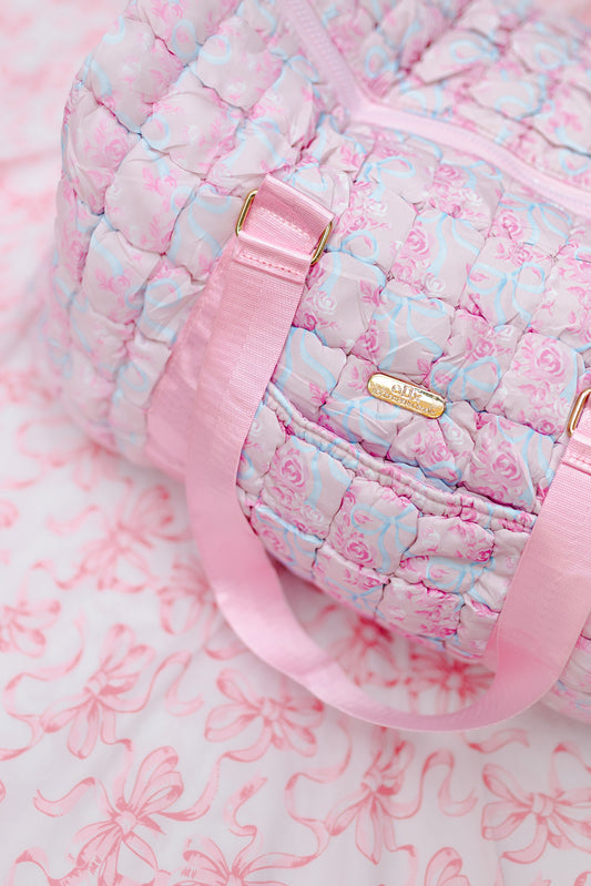 PREORDER: Demi Floral Duffle Bag- Floral