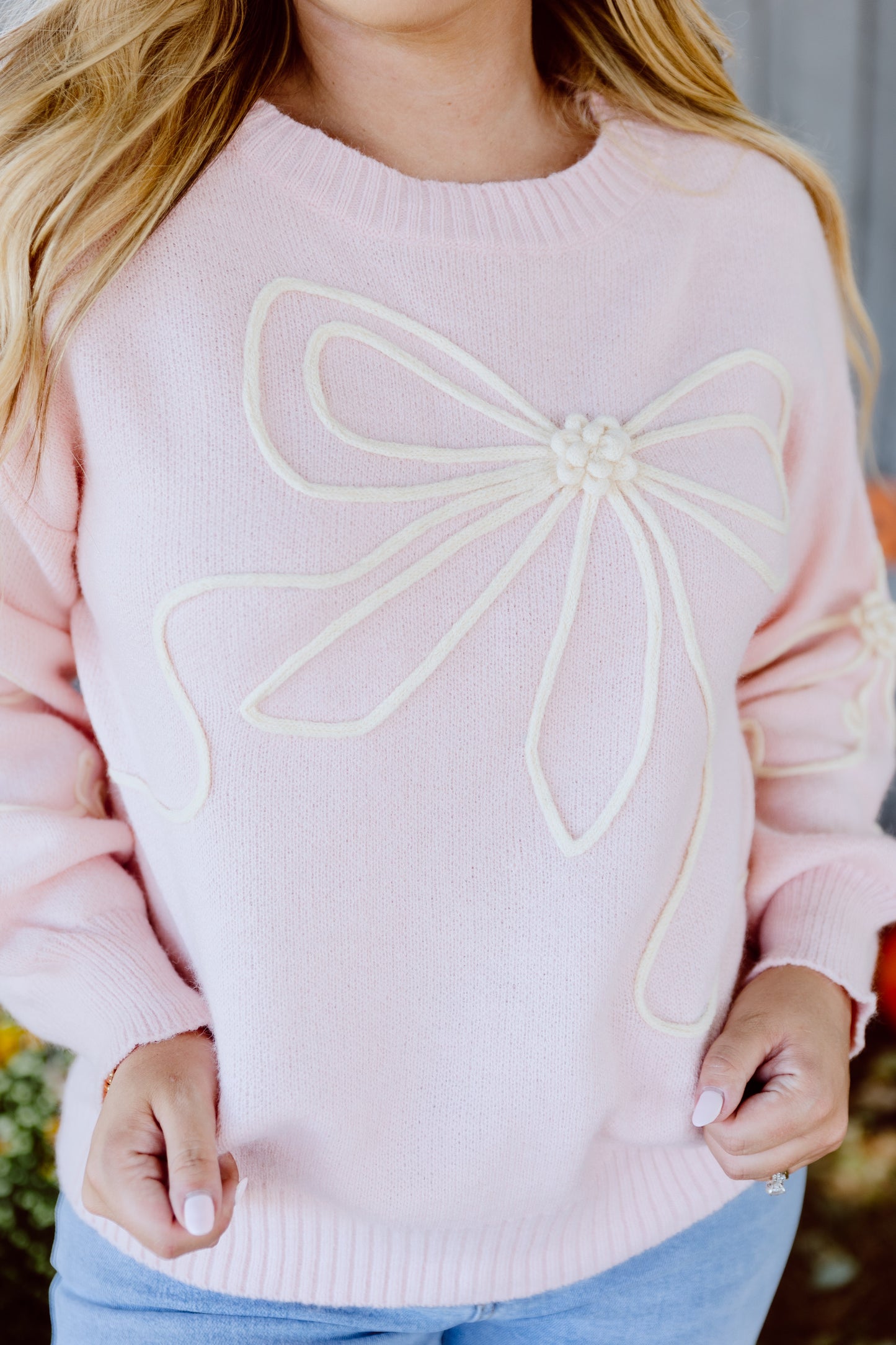 Karter Sweater- Dusty Pink