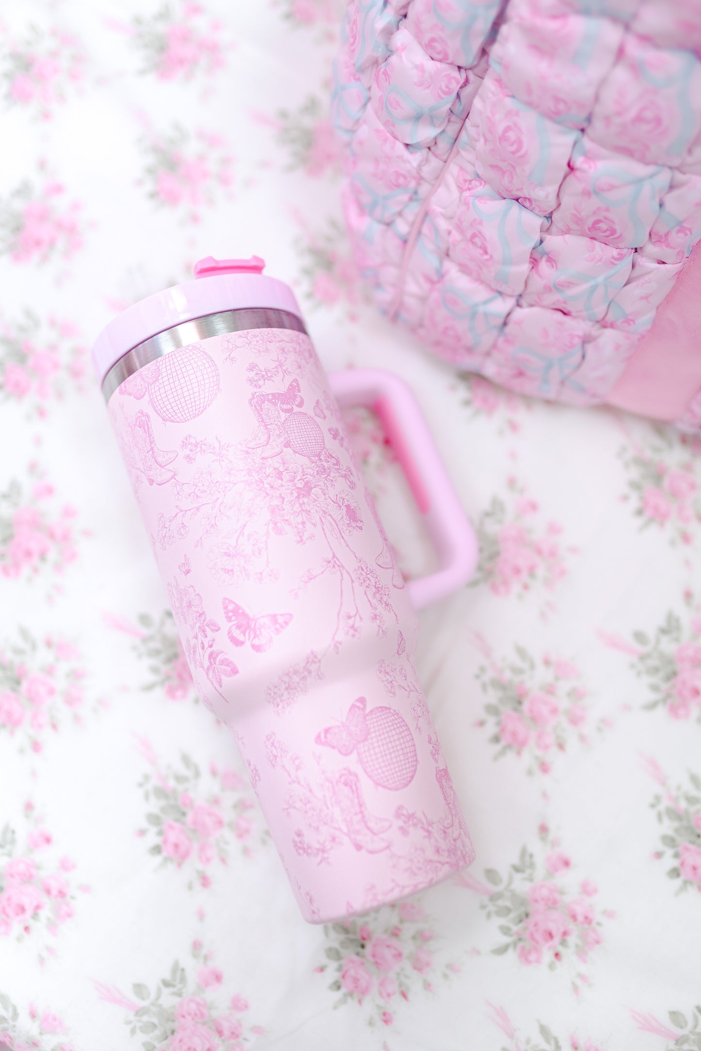 Kitty Tumbler- Pink