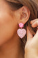 Wanda Earrings- Pink