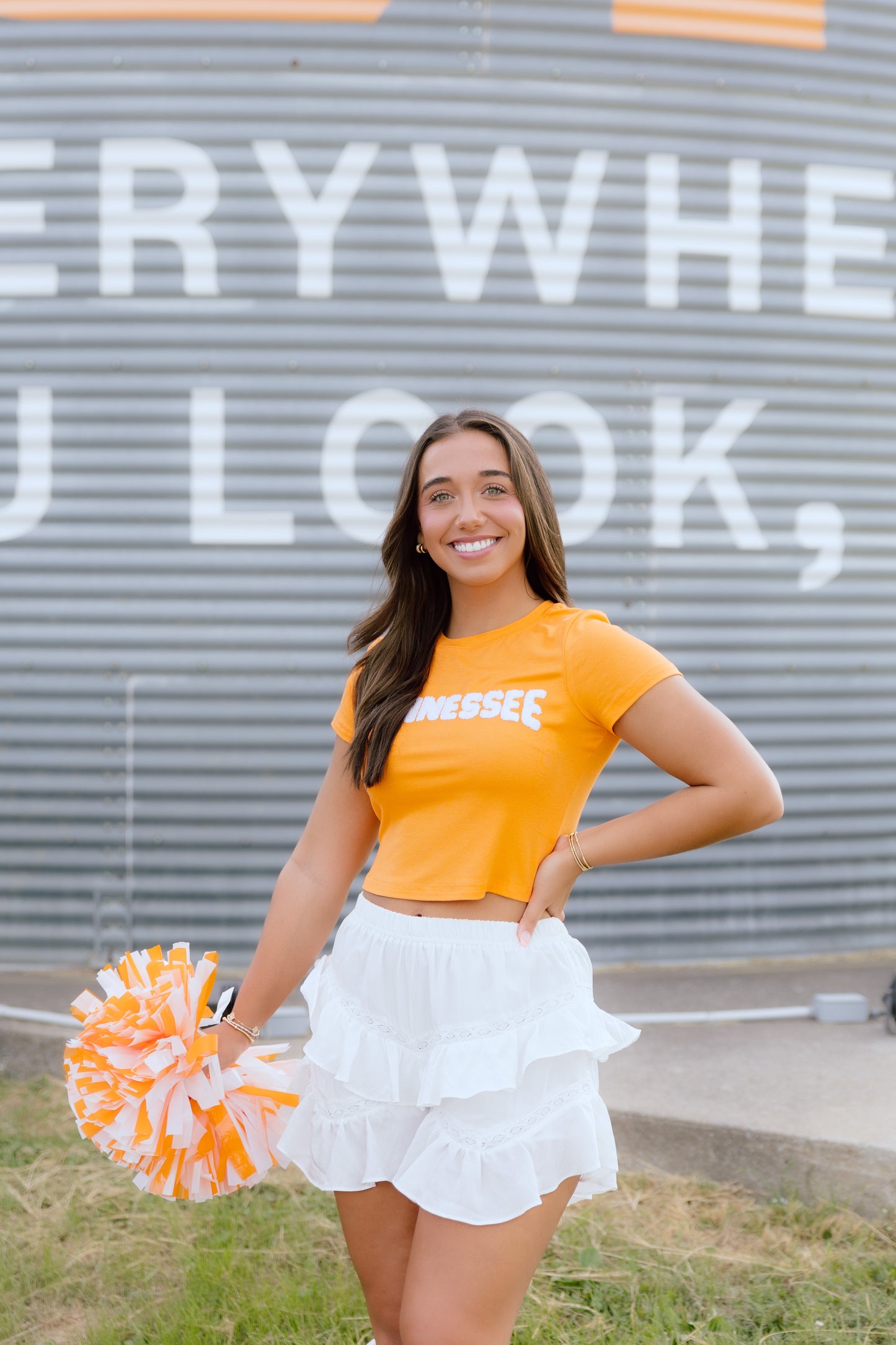 Tennessee Baby Tee- Orange