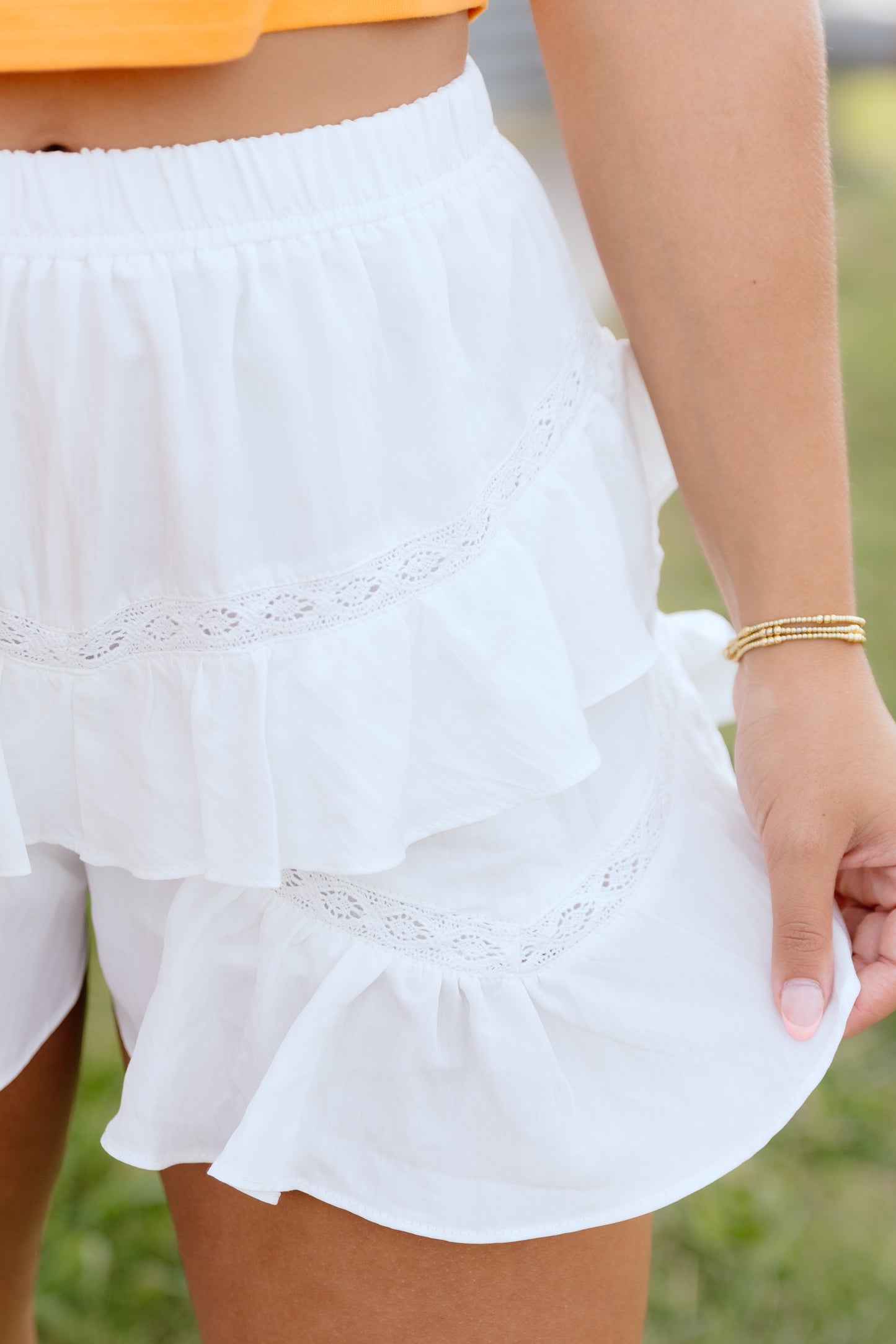 Carmen Shorts- White