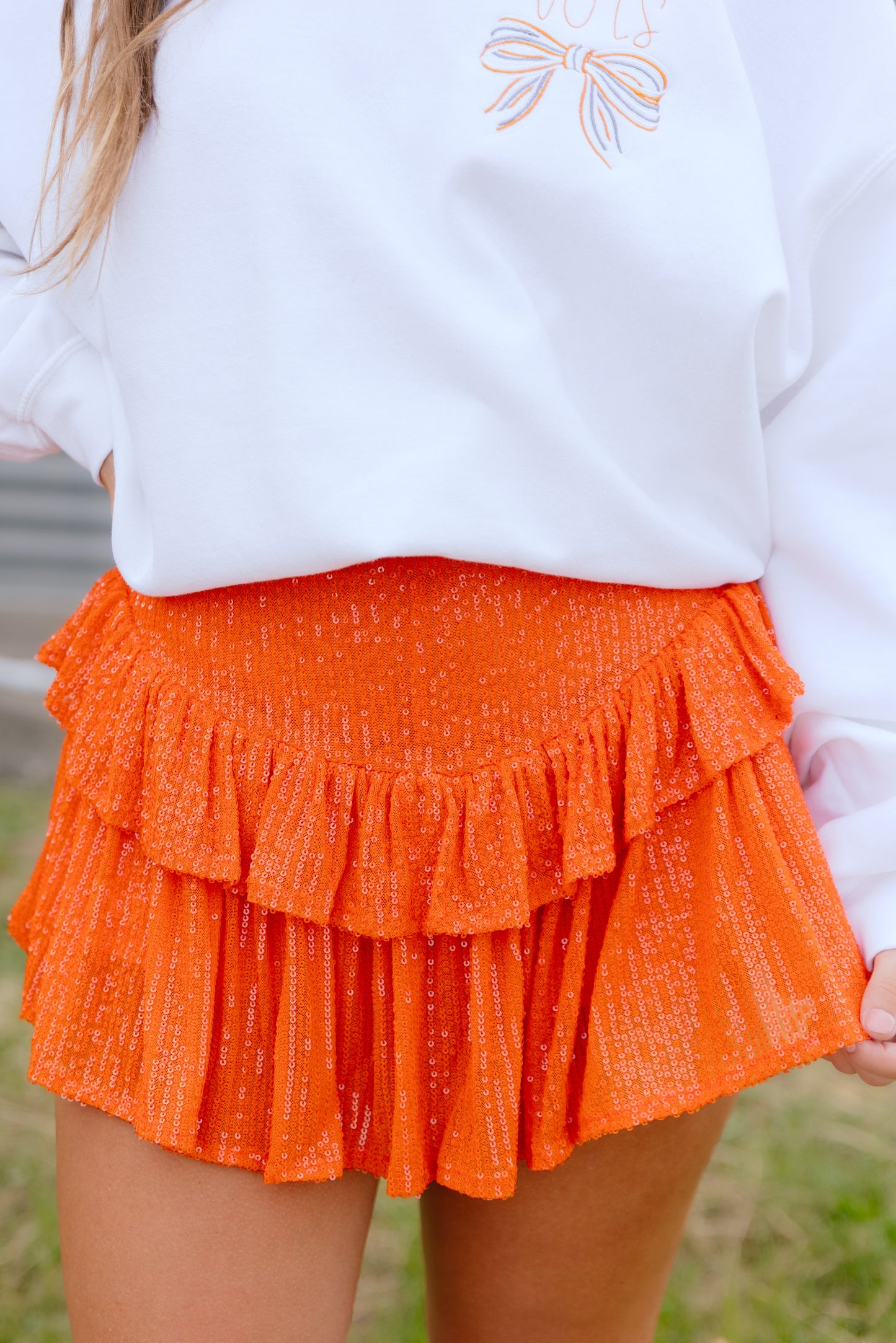 Sawyer Skirt- Orange