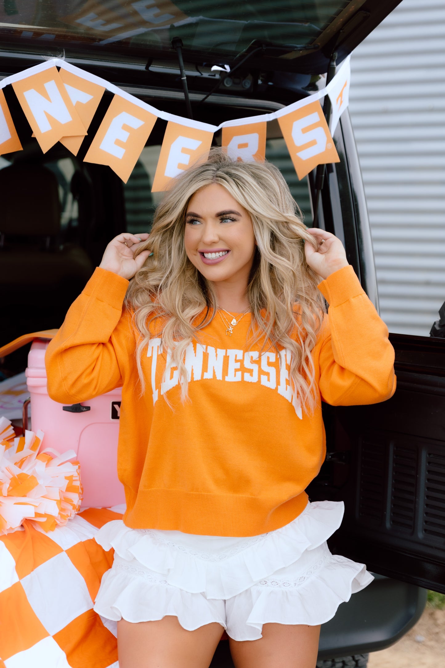 Tennessee Sweater- Orange