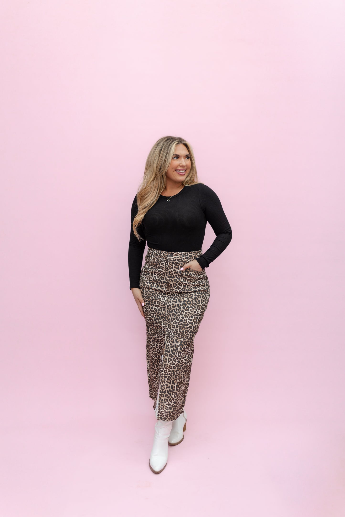 Mara Skirt- Leopard