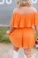 Paris Romper- Orange