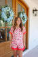 Strawberry Field Pajama Set - Red