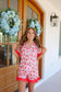 Strawberry Field Pajama Set - Red