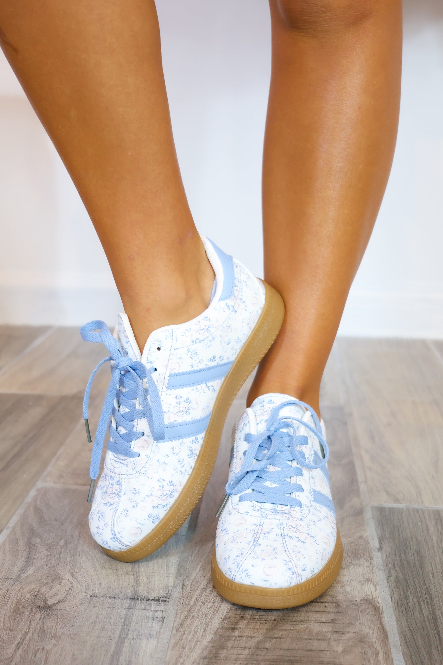 Ainsley Floral Sneakers - Multiple Colors