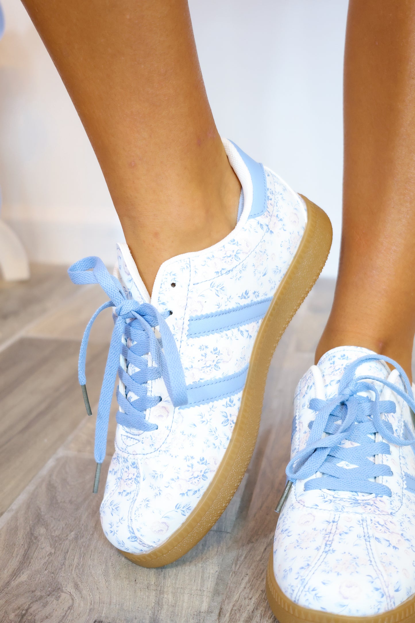 Ainsley Floral Sneakers - Multiple Colors