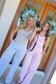 Breezy Stripe Pants - Blue