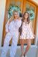 Jesse Polka Dot Romper - Cream/Pink
