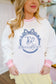 Tipsy Ricki's Embroidered Pullover - White