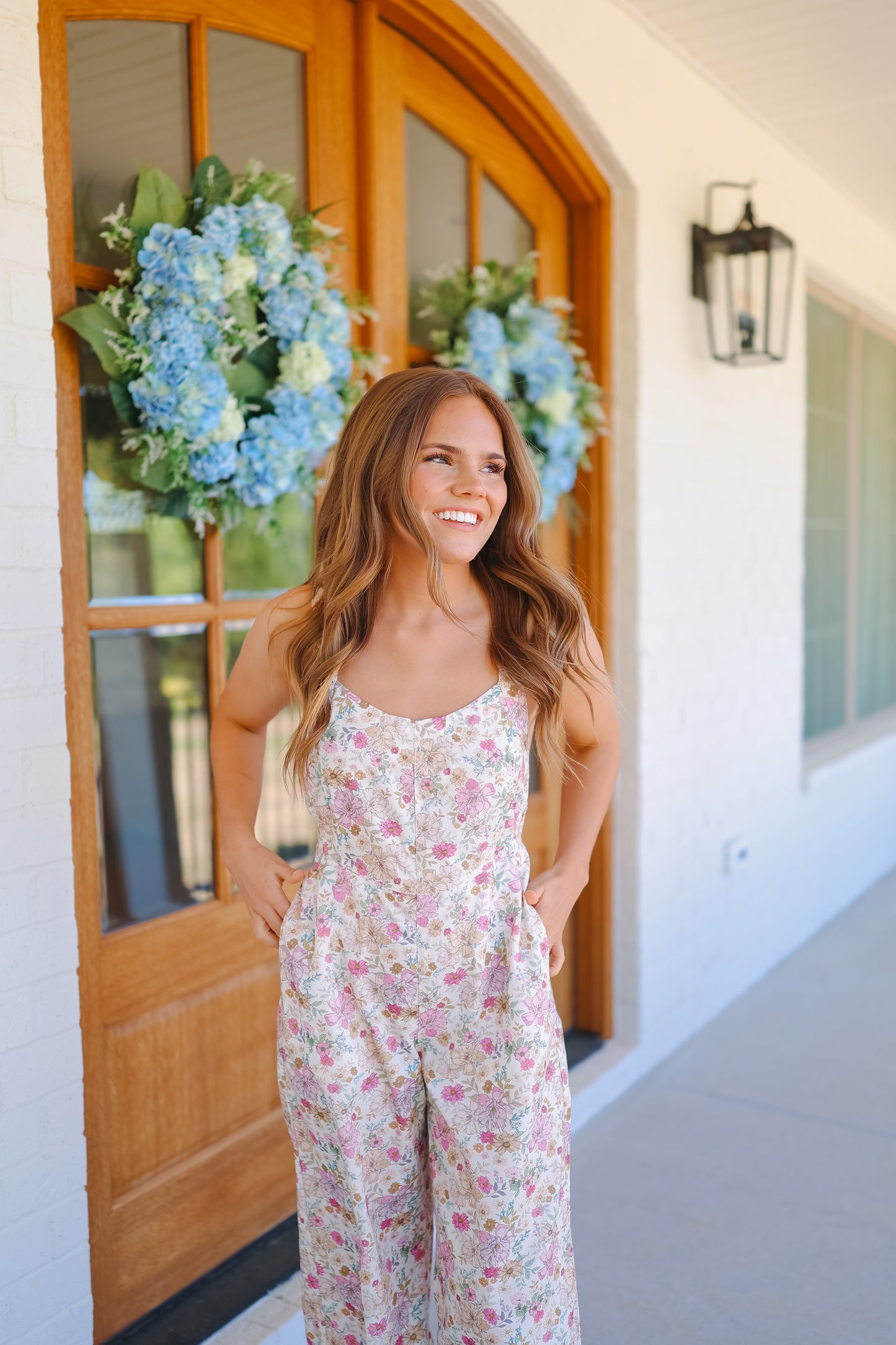 Bloom Vintage Floral Overalls - Multi