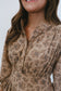 Heather Tiered Floral Mini Dress - Camel