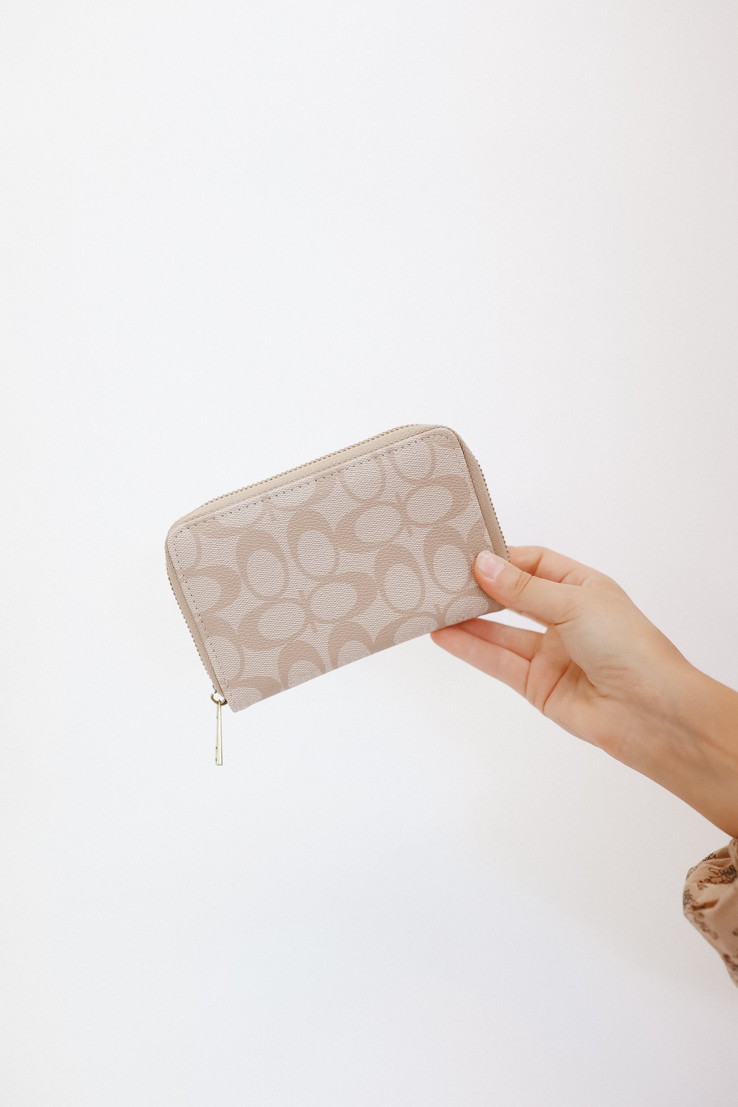 Vanessa Handbag & Wallet Set - Taupe/Brown