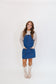Tatum Denim Overall Dress - Medium Wash