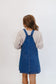 Tatum Denim Overall Dress - Medium Wash