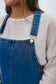 Tatum Denim Overall Dress - Medium Wash