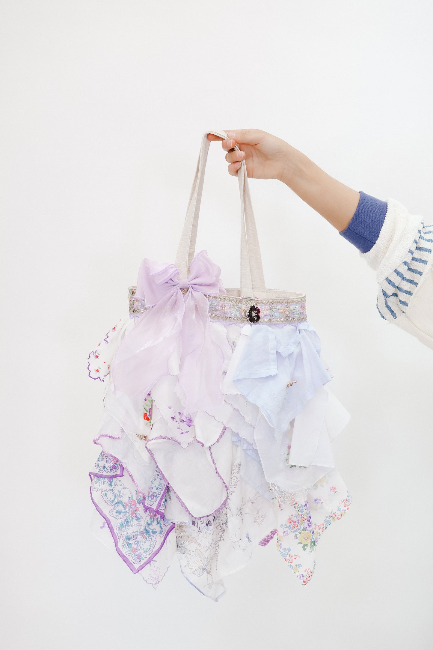 Small Snagbag- Lilac Floral Multi