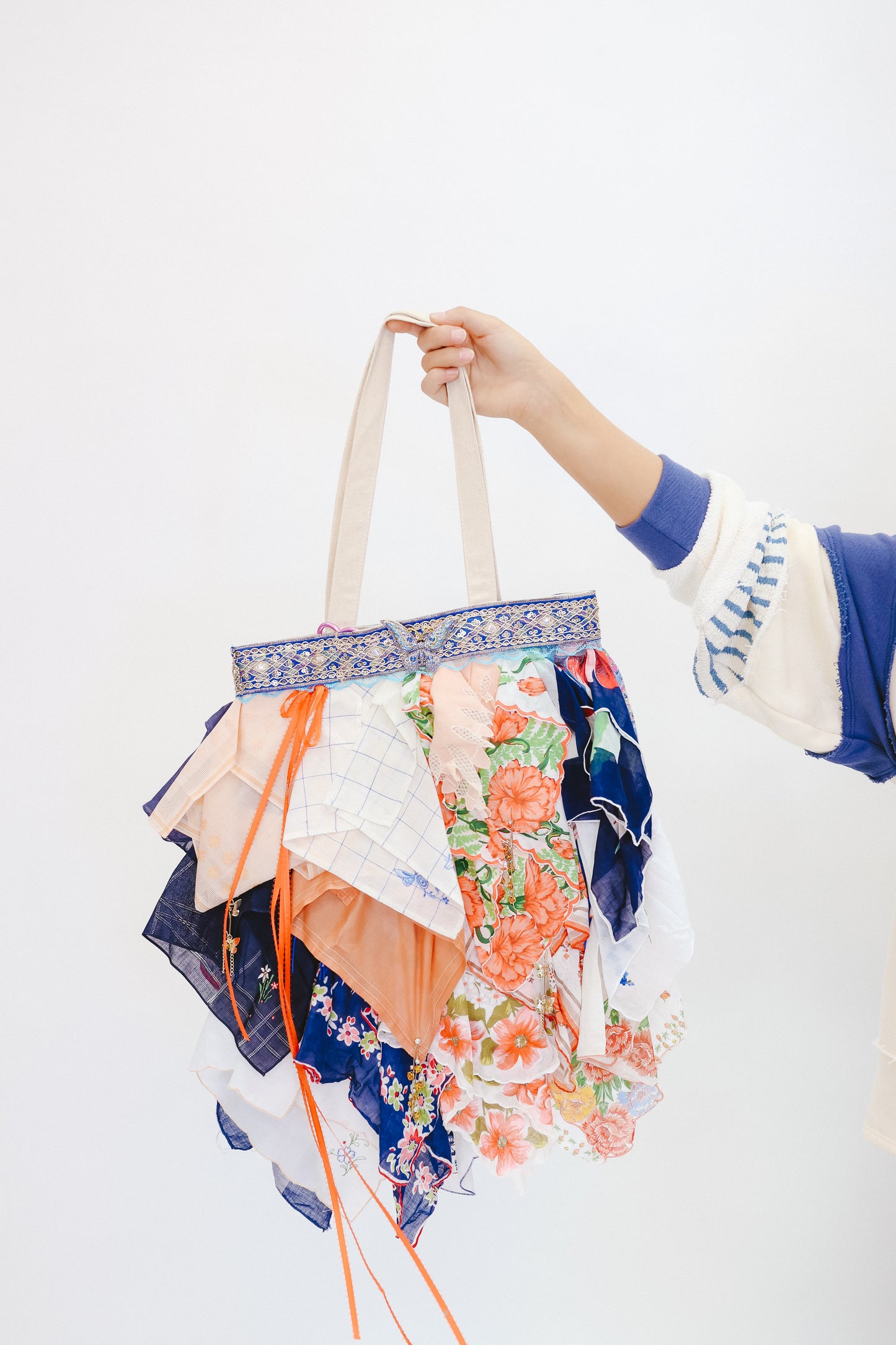 Small Snagbag- Navy/Orange