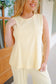 Karter Tank & Wide Leg Pant Set - Yellow