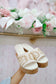 Marina Crochet Bead & Cork Platform Sandals - Ivory