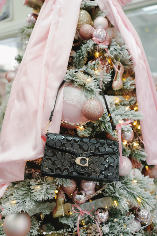 Ava Shoulder Bag - Black