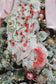 Large Stocking Snagbag- Red Poinsettia Plaid