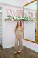 Selah Striped Tube Top & Wide Leg Pants Set - Mocha/White