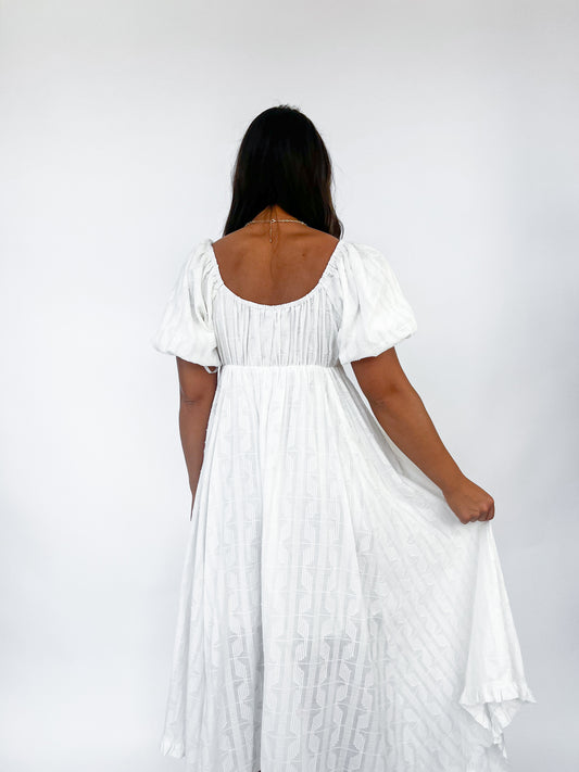 Bella Dress- White