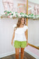 Victoria Ruffle Pleated Lace Top - Ivory